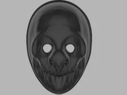 Wolf mask from PayDay 2 3D print model