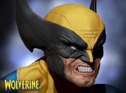 Wolverine bust 3d print 3D print model