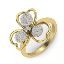Women flower ring 3dm render detail 3D print model 3D print model