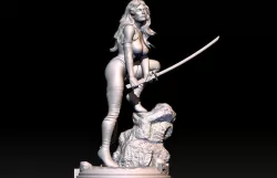 X-men Psylocke 3D print model