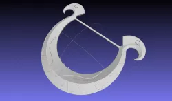 Zelda Goddess Harp Printable Model 3D print model