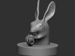 Zombie Bunny 3D print model