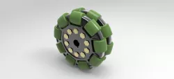 100mm Heavy Duty Omnidirectional Wheel