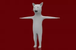 3D Cat 3D model