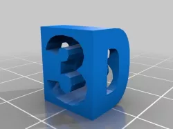 "3D" Sculpture