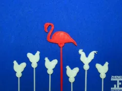 A Flamingo Among Chickens