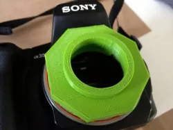 Adapter Ring for Sony A350 Camera to Meade ETX-90 Telescope