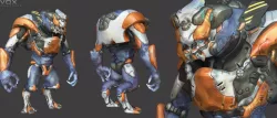Alien Mech Heavy 3D model