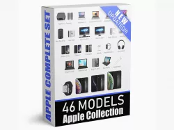Apple Collection 46 Models 3D model