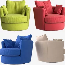 Armchair Made Leon 3D model