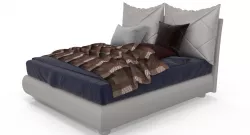Bed Twils Blanca Deco 3D model