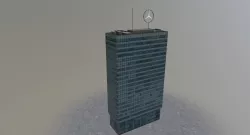 Berlin Europa Center Low-poly  3D model