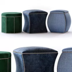 Bernhardt Ottoman 3D model