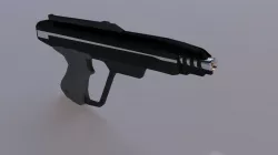 Blaster Laser Pistol 3D model