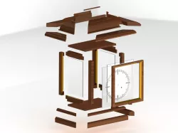 bracket clock model
