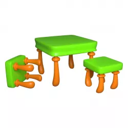 Cartoon Table and Chair  3D model