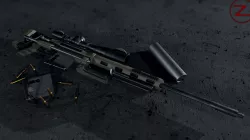 CheyTac M200 Intervention Low-poly  3D model