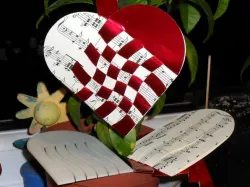 Christmas Danish Heart templates