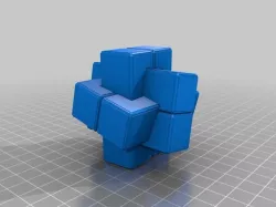 Chuck Twists - 6 piece burr puzzles with a twist