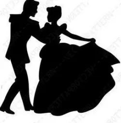 Cinderella Cookie Cutter 3D model