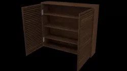 Closet Low-poly  3D model