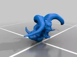 Demon Bust Sculpt