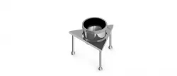 diamond stand glass