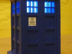 Doctor Who TARDIS with windows