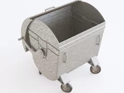 Dumpster 01 3D model