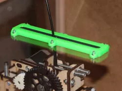 Filament Pass-Through (Parametric) using Old Wiper Blades as a Seal