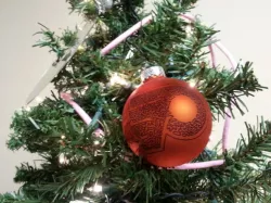 Flyers Stipple Ornament