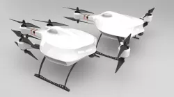 FPV Racing drone 3D model