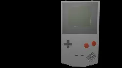 Game Console voxel 3D model