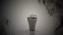 Glass Coca Cola 3D model