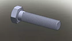 Hex head screw