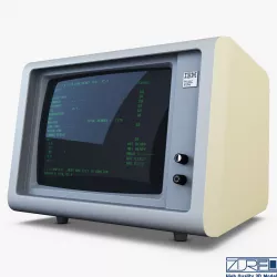 IBM 5150 Monitor 3D model