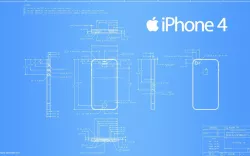 Iphone 4 Concept + BluePrint