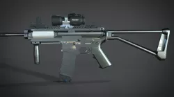KAC PDW Low-poly  3D model