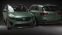Kia Corento 2015 3D model