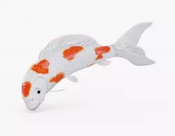 Koi Fish Rigged Low-poly  3D model