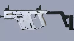 kriss vector  Low-poly  3D model