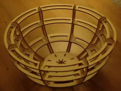 Laser cut Bowl