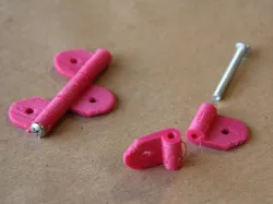 Lightweight hinge (leaf only)