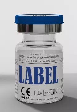 little bottle mini bottle  medicine solition bottle Low-poly  3D model