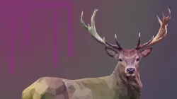 Low poly Deer Low-poly  3D model