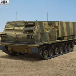 M270 MLRS 3D model
