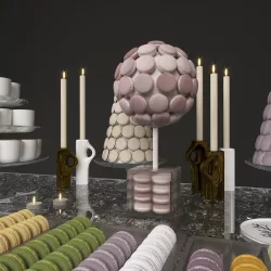 Macaron 3D model