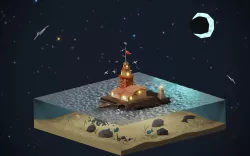 Maiden s Tower Low-poly  3D model