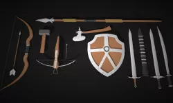 medieval weapons 3D model