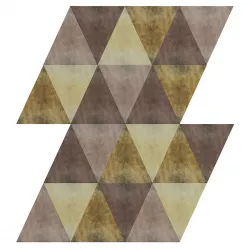 Metal Triangle Tiles 3D model